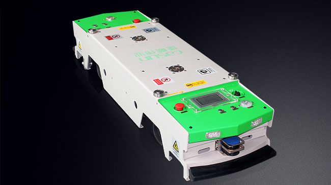 Durable Bi Directional Tunnel AGV Automated Guided Vehicle For Chemical Industry